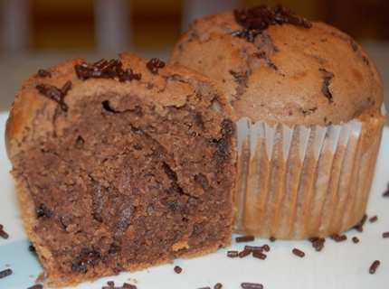 Muffin - Nutellás muffin